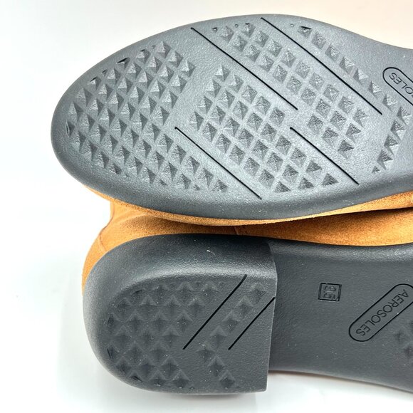 Aerosoles‎ Womens Size 9.5 Step Dance Brown Suede Leather Chelsea Ankle Boots - Picture 10 of 15